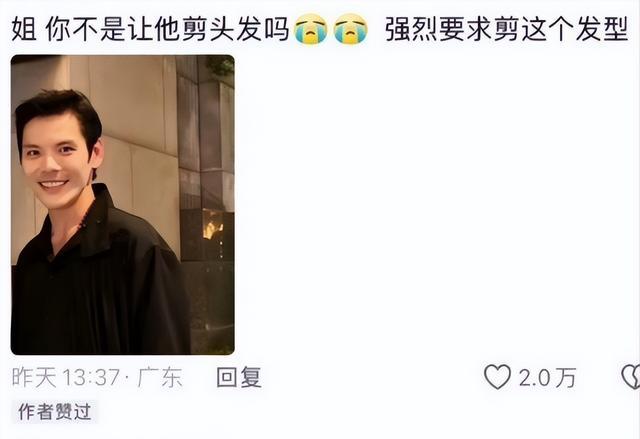向佐发型